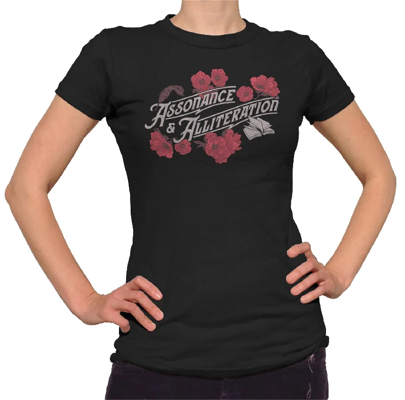 Women's Assonance and Alliteration T-Shirt