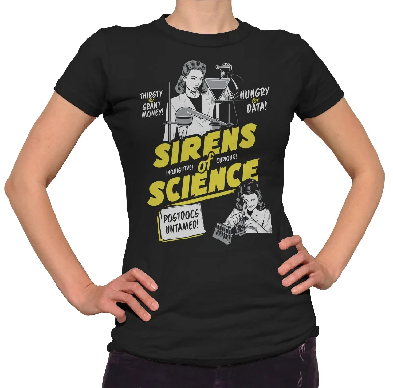 Women's Sirens of Science T-Shirt - By Ex-Boyfriend