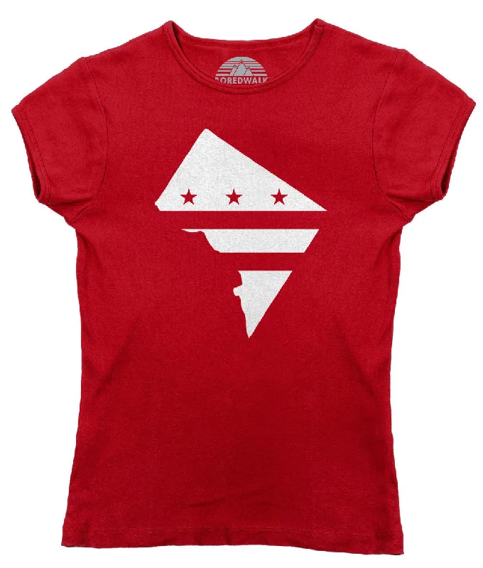 Women's Washington DC Flag T-Shirt