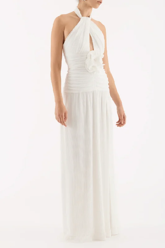 Guinevere Halter Gown Ivory