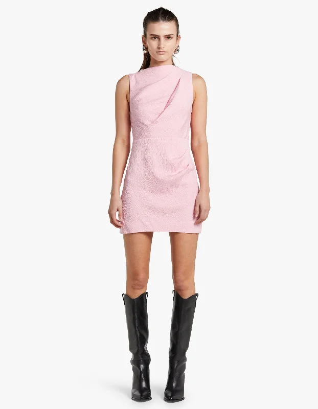 Eryn Mini Dress - Wafer Pink