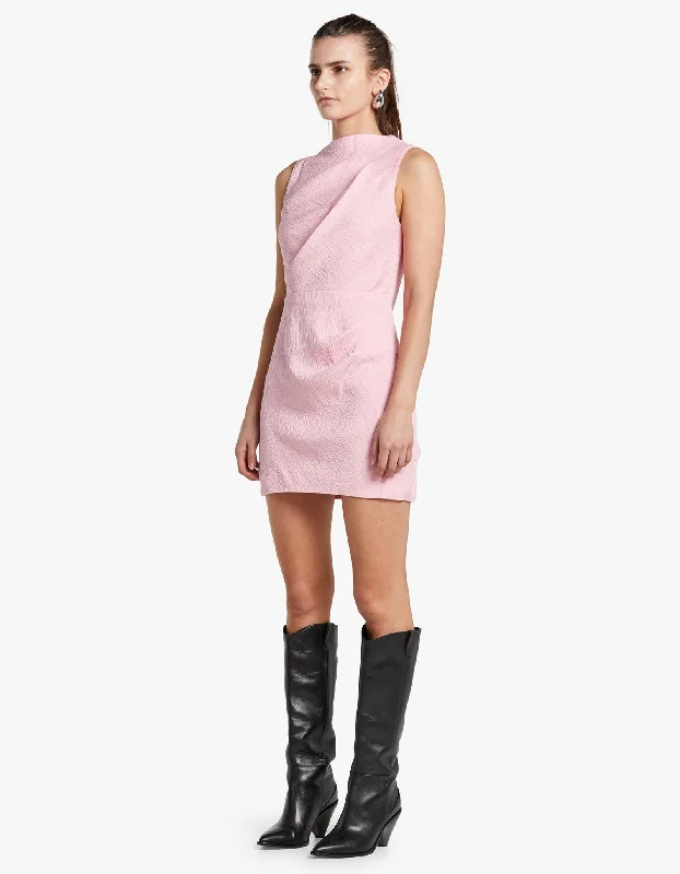 Eryn Mini Dress - Wafer Pink