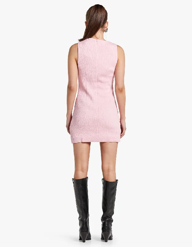 Eryn Mini Dress - Wafer Pink