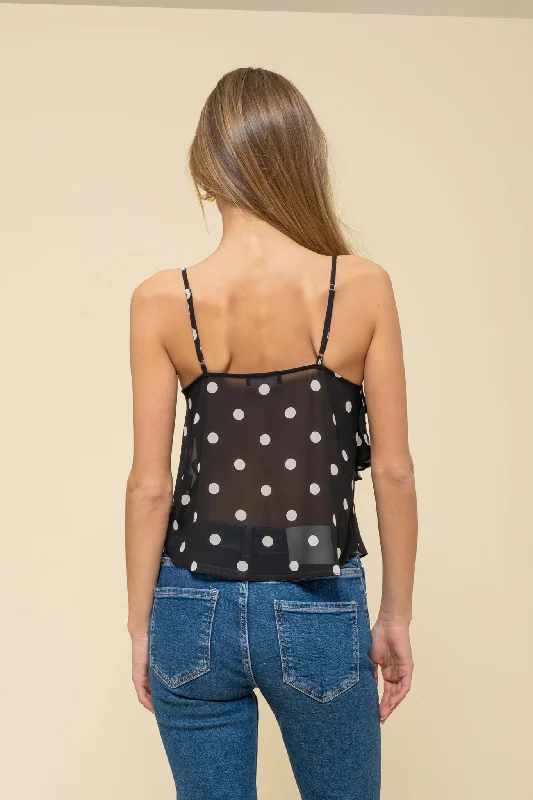 Blaire Polka Dot Top