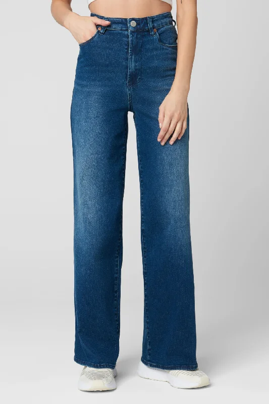 Franklin High Rise Denim Jean | Get Rolling