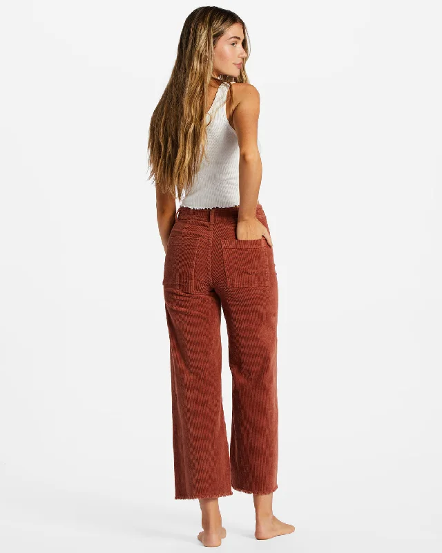 Free Fall Wide-Leg Pants - Americano