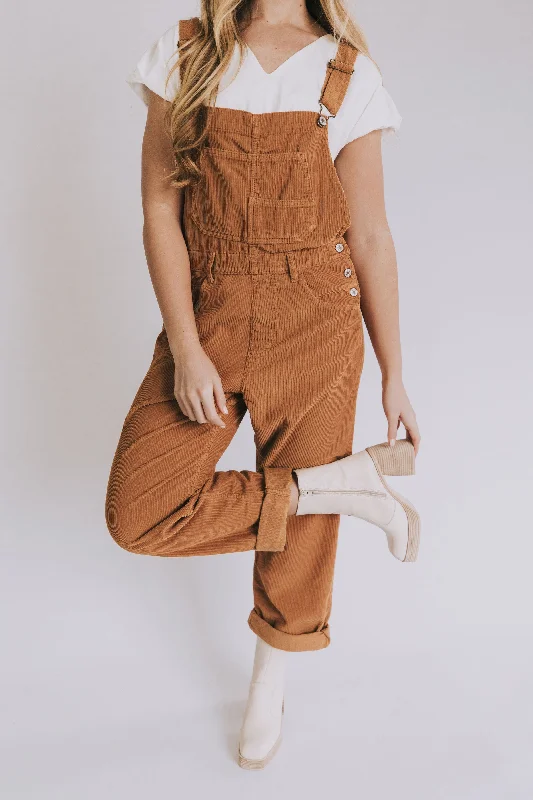 FREE PEOPLE - Ziggy Corduroy Overalls