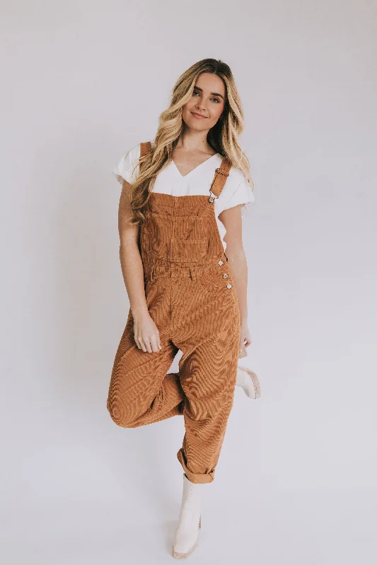 FREE PEOPLE - Ziggy Corduroy Overalls