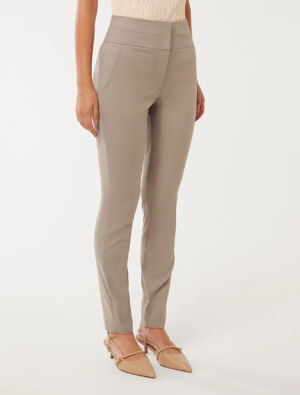 Georgia High Waist Full Length Pants