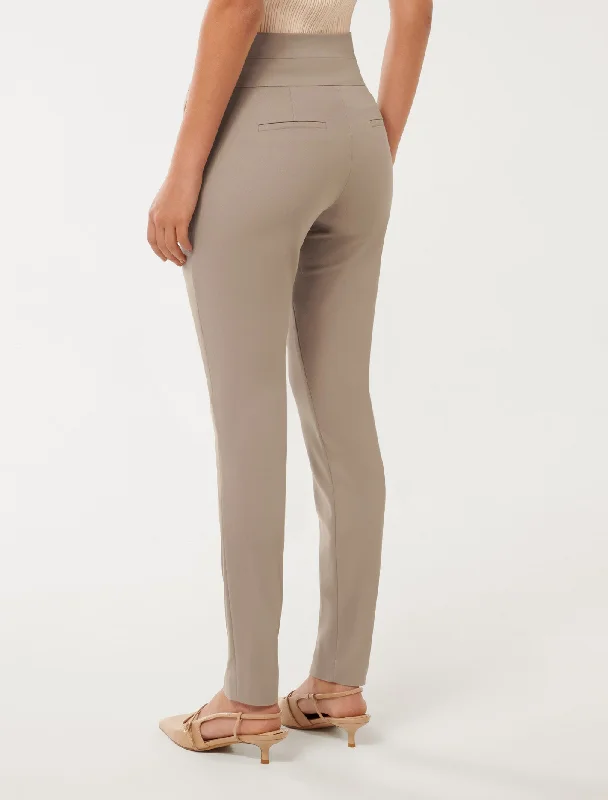 Georgia High Waist Full Length Pants