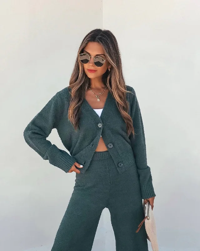 Green Sherpa Lounge Set