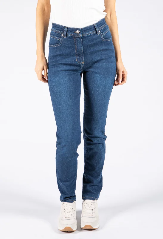 Mona Slim Blue Jeans