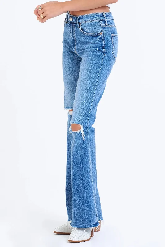 Rosa High Rise Flare Jeans - San Clemente