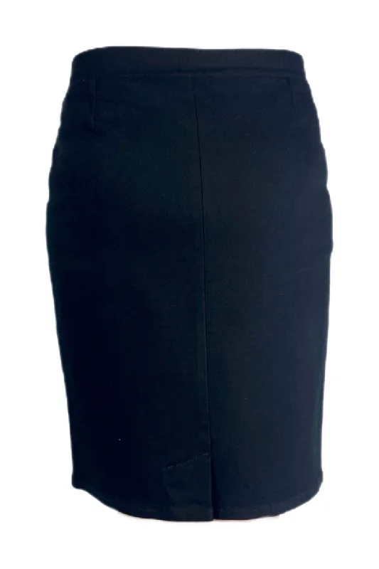 Twill Knee Length Skirt Style 175-55G