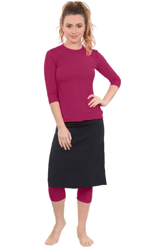 Women's Swim Skirt with Leggings 1440