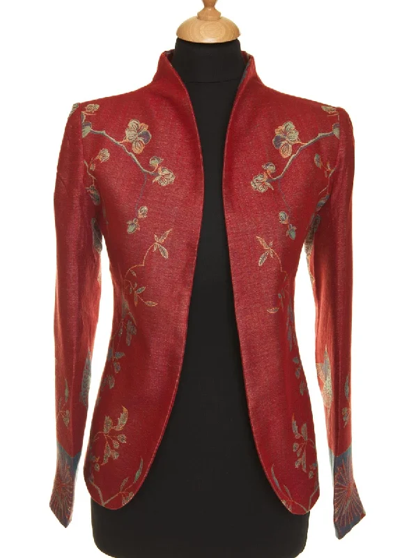 Anya Jacket in Venetian Red