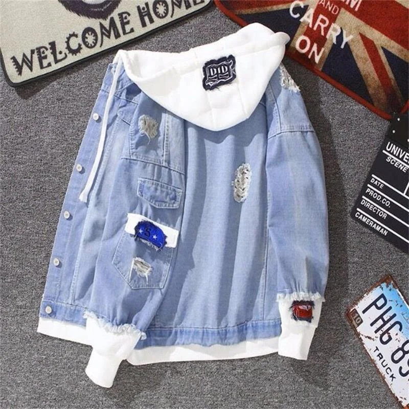 Patchwork Denim Jacket