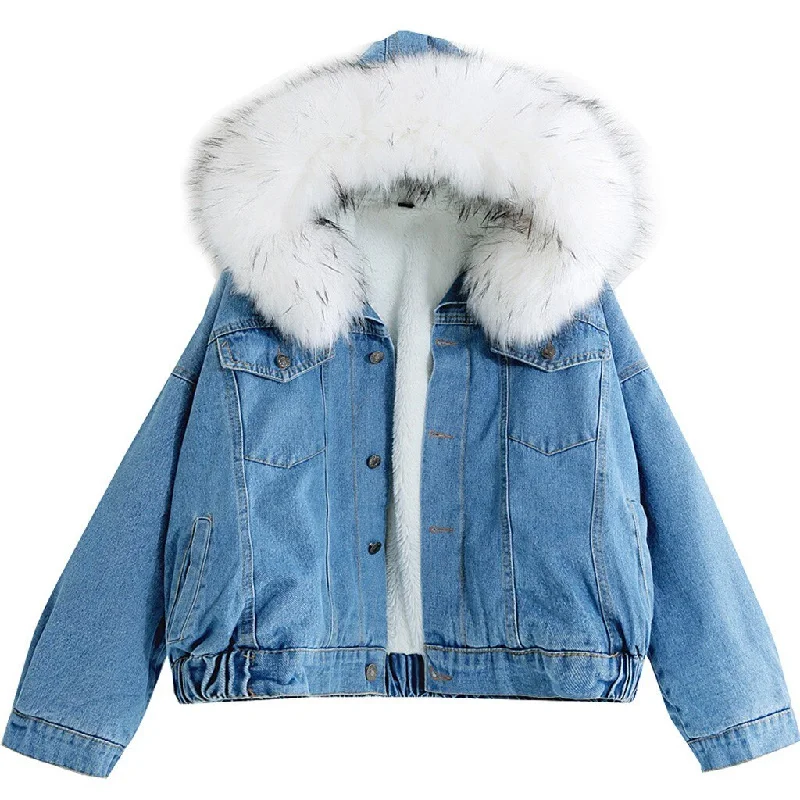 Warm Women Hooded Coat