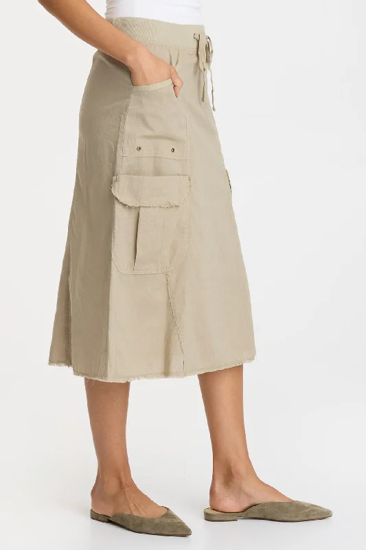 Linen Bellamy Skirt