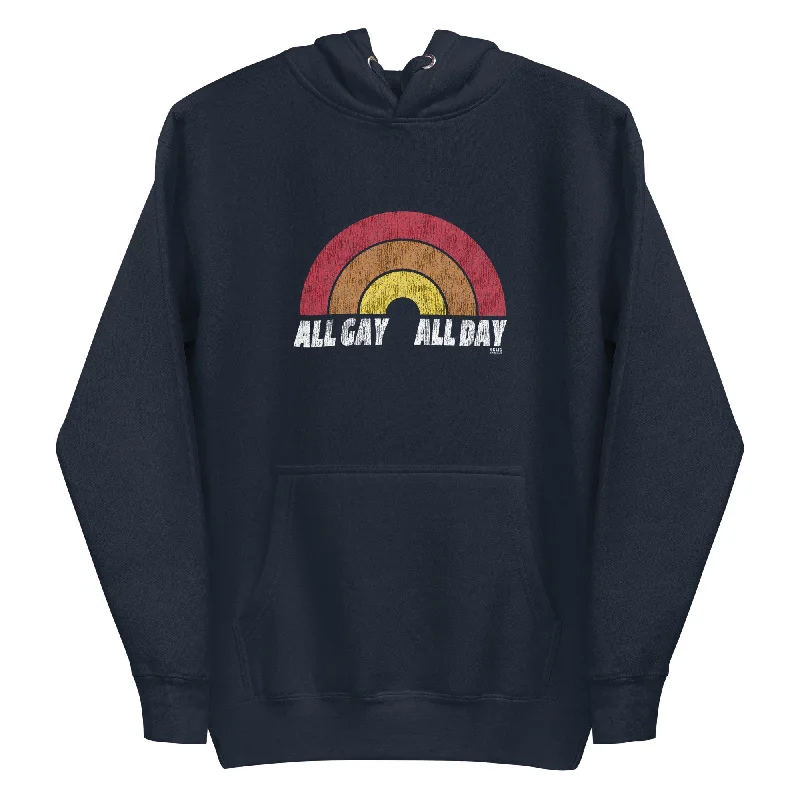 All Gay All Day Classic Fleece Pullover Hoodie