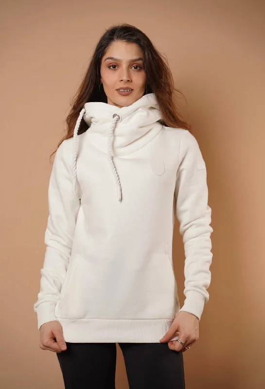 Artemis White Ivory Hoodie