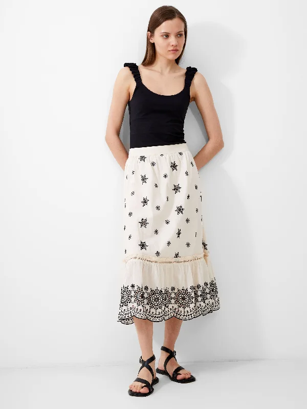 Felicity Embroidered Skirt