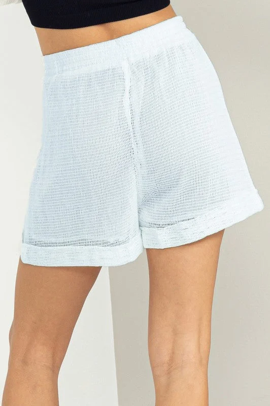 Oh Darling High-Waisted Cuffed Shorts