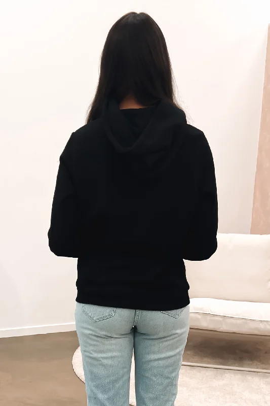 One And Only Fleece Hoodie Black