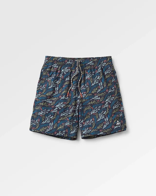 Porto Recycled All Purpose Swim Short - Ocean Current Black