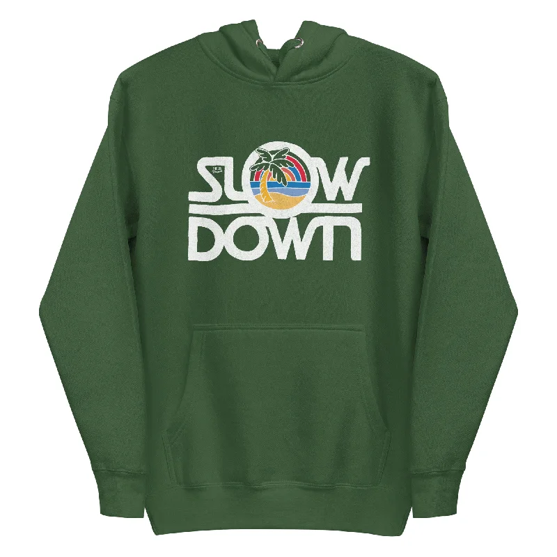 Slow Down Classic Fleece Pullover Hoodie