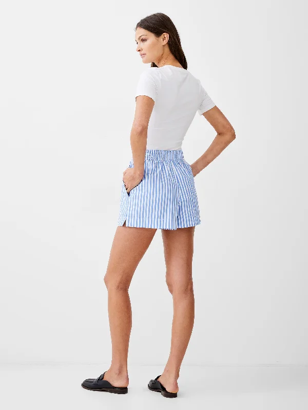 Stripe Shirting Shorts