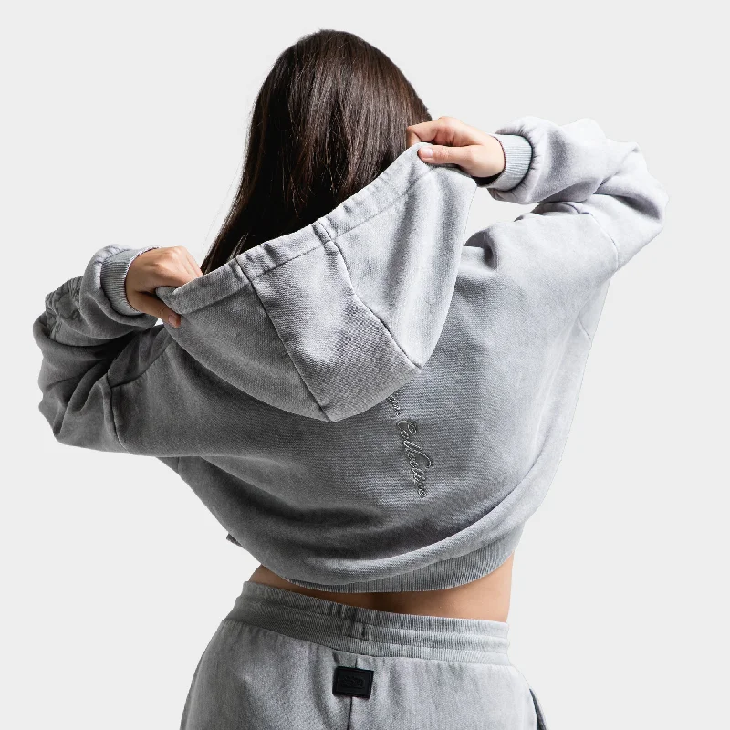 Supply & Demand Women's Monair Boxy Hoodie / Grey