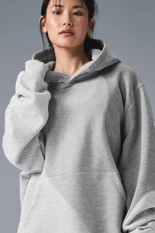 Make Waves Hoodie - Athletic Heather Grey Tonal