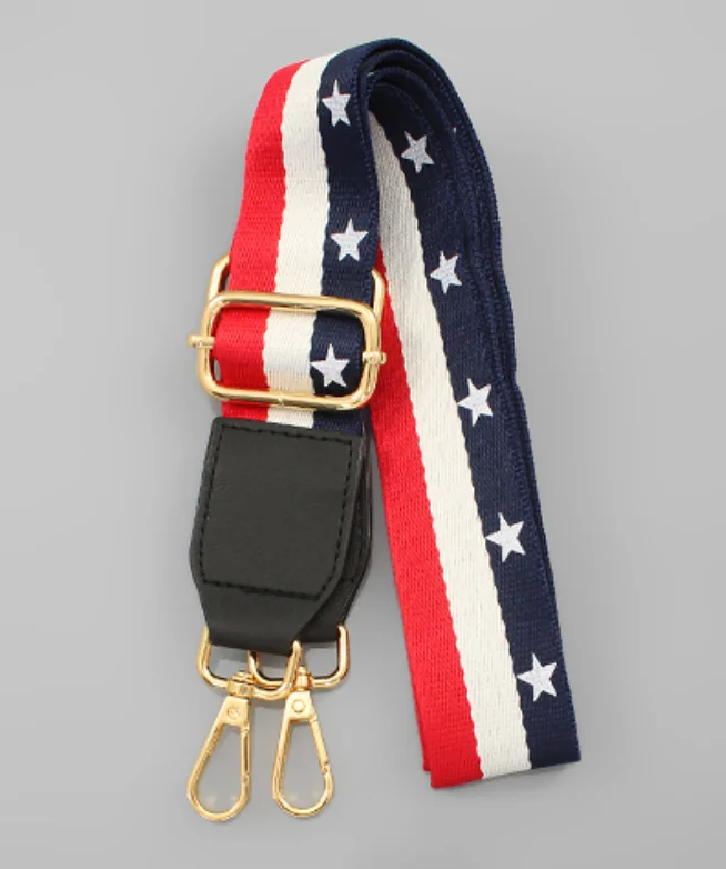 USA Flag Guitar Strap