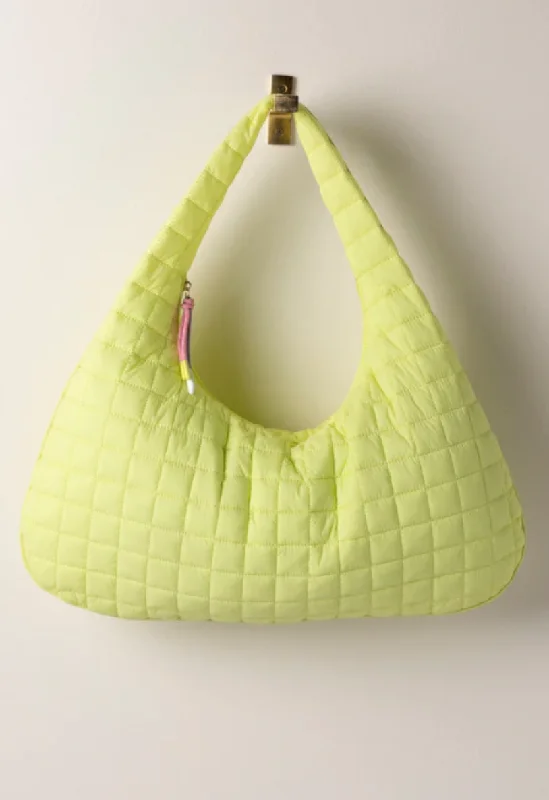 Ezra Hobo Purse Citron