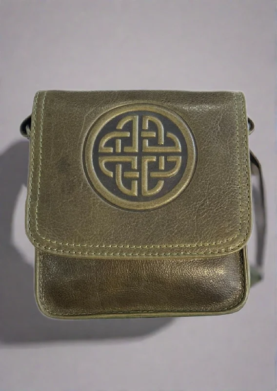 Lee River Morrigan Celtic Shoulder Bag | Green