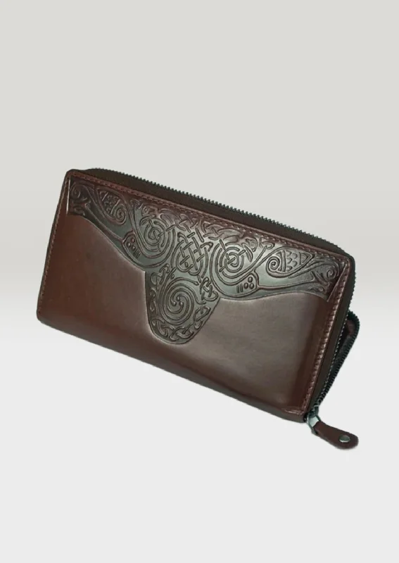 Lee River Roisín Brown Ladies Celtic Wallet