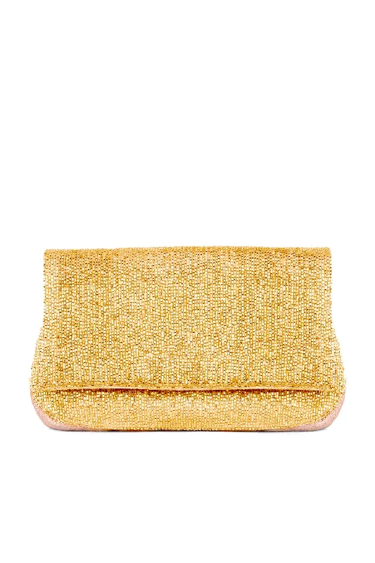 Luann Clutch - Gold