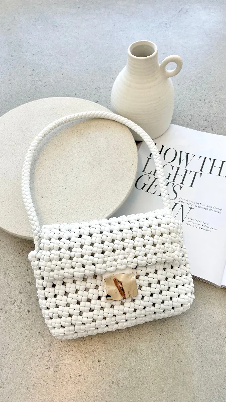 Mulan Shoulder Bag - White