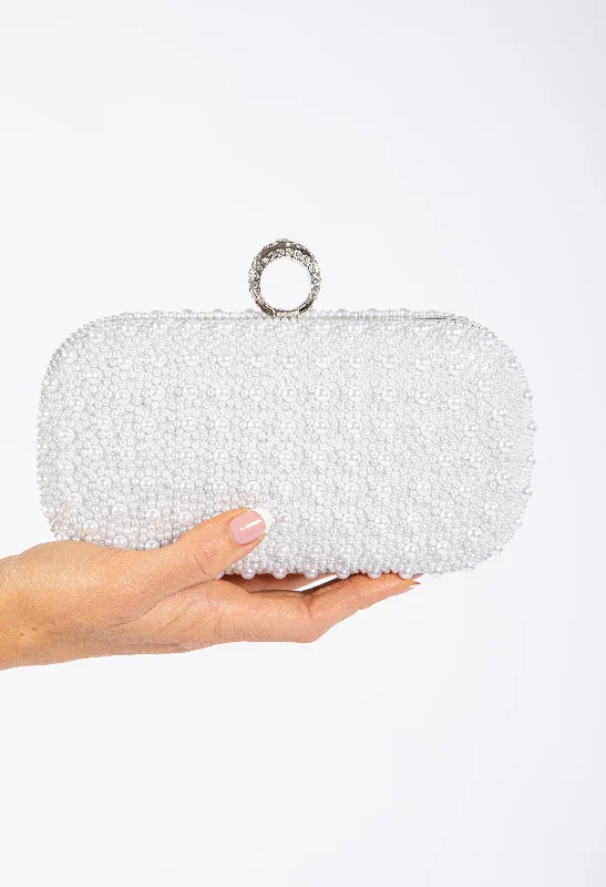 Pearl Rounded Clutch