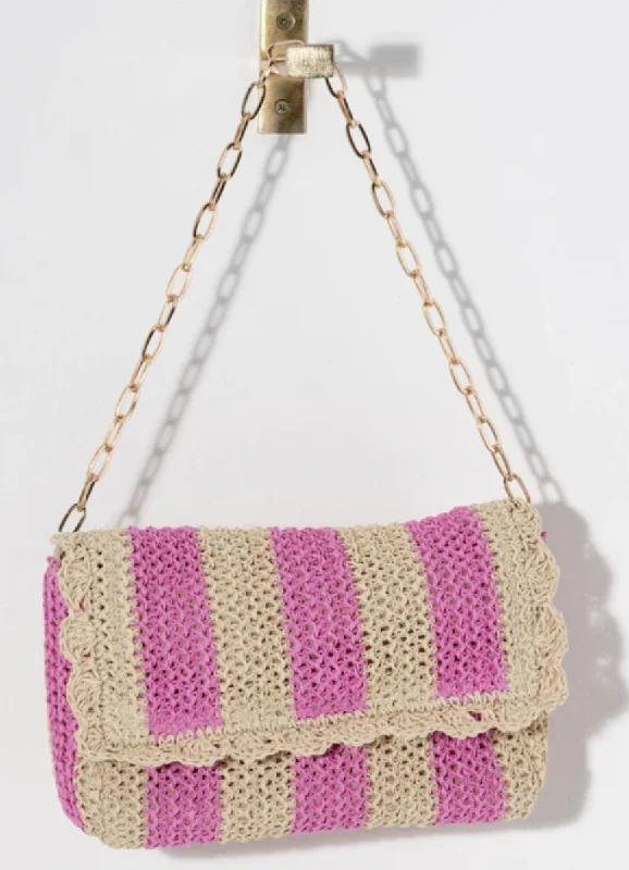 Sandy Stripe Shoulder Bag