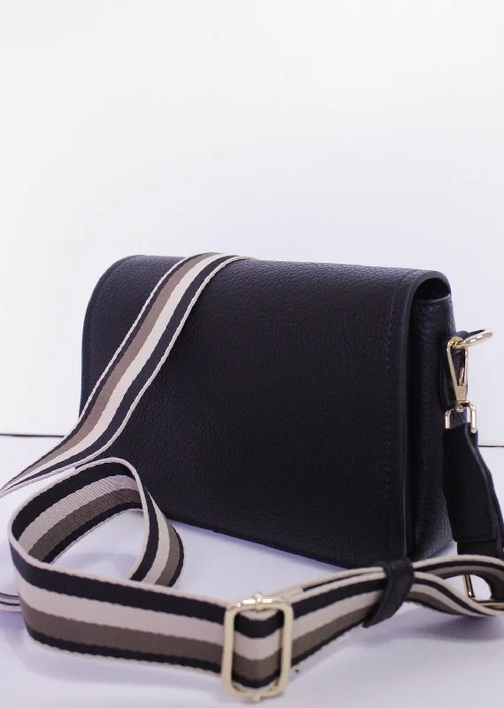 Simone Square Purse Black