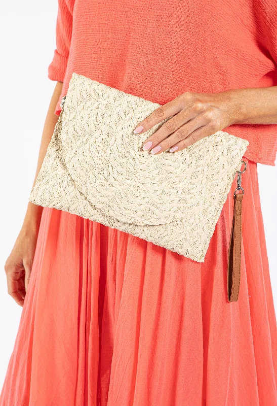 Woven Clutch Bag